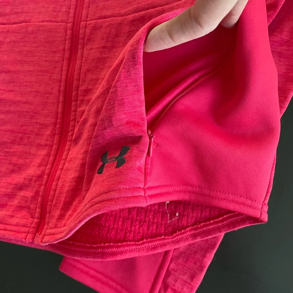 [Under Armour] Full-Zip Long Sleeve Hoodie - Picture 7 of 11